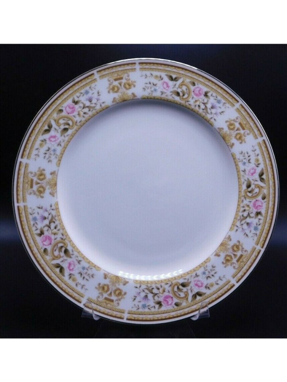 Wallace Heritage China Daphne Porcelain Dinner Plate Tableware Dinnerware Floral